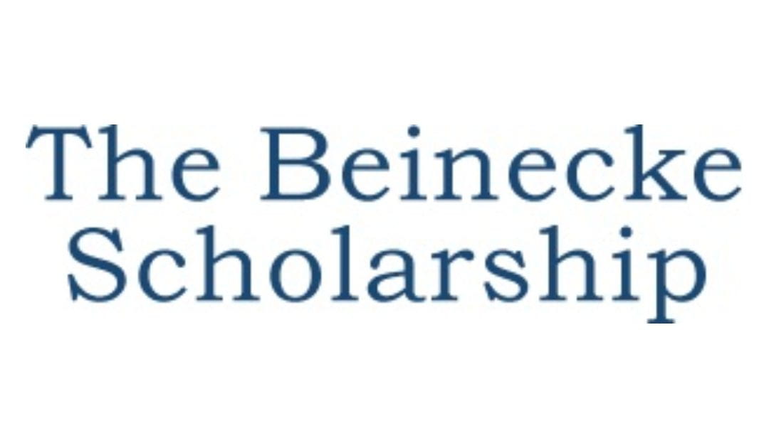 The Beinecke Scholarship